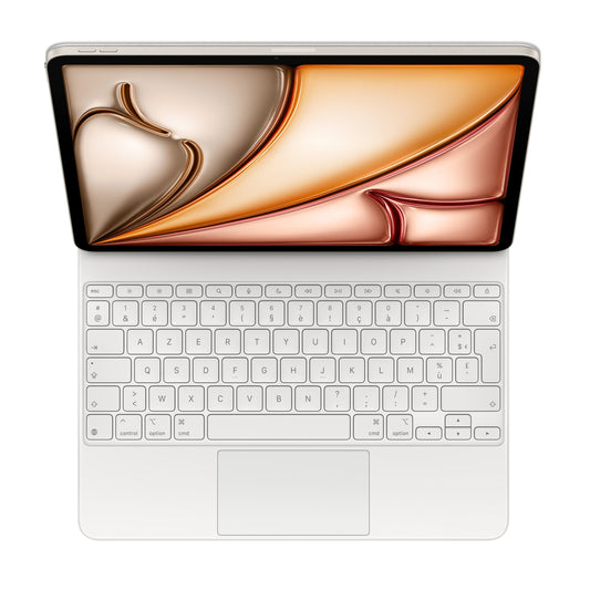 Magic Keyboard pour iPad Air 13'' (M2-M3) - Français - Blanc