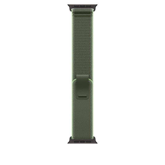 Boucle Trail finition titane noir - 49 mm - Vert/vert fluo - M/L