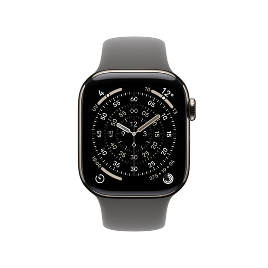 Apple_Watch_Series_11_42mm_5G_LTE_Natural_Titanium_Sport_Band_Stone_Gray_PDP_Image_Position_2__FRFR