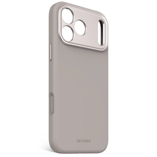 Decoded - Coque Silicone pour iPhone 17 Pro Max - Beige