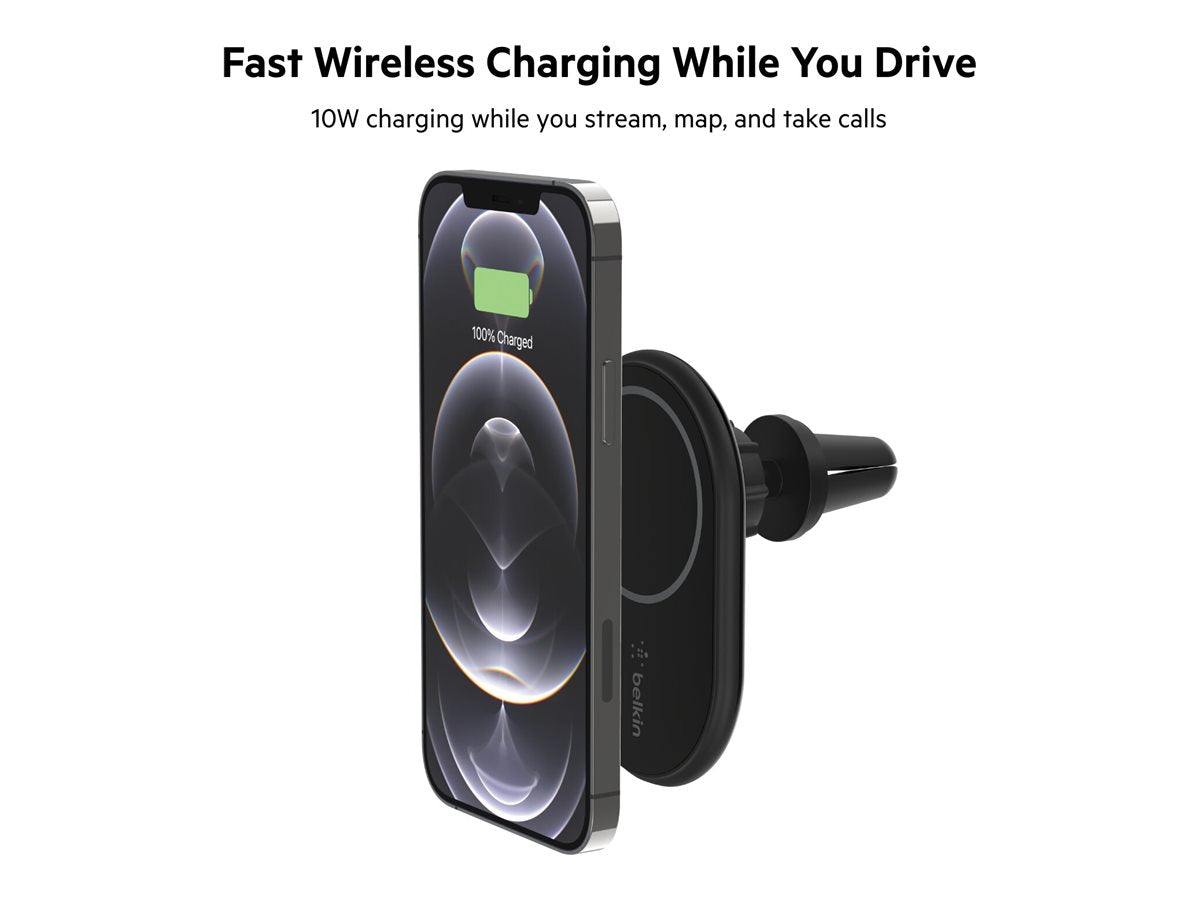 Belkin - Support de voiture avec charge MagSafe 10W