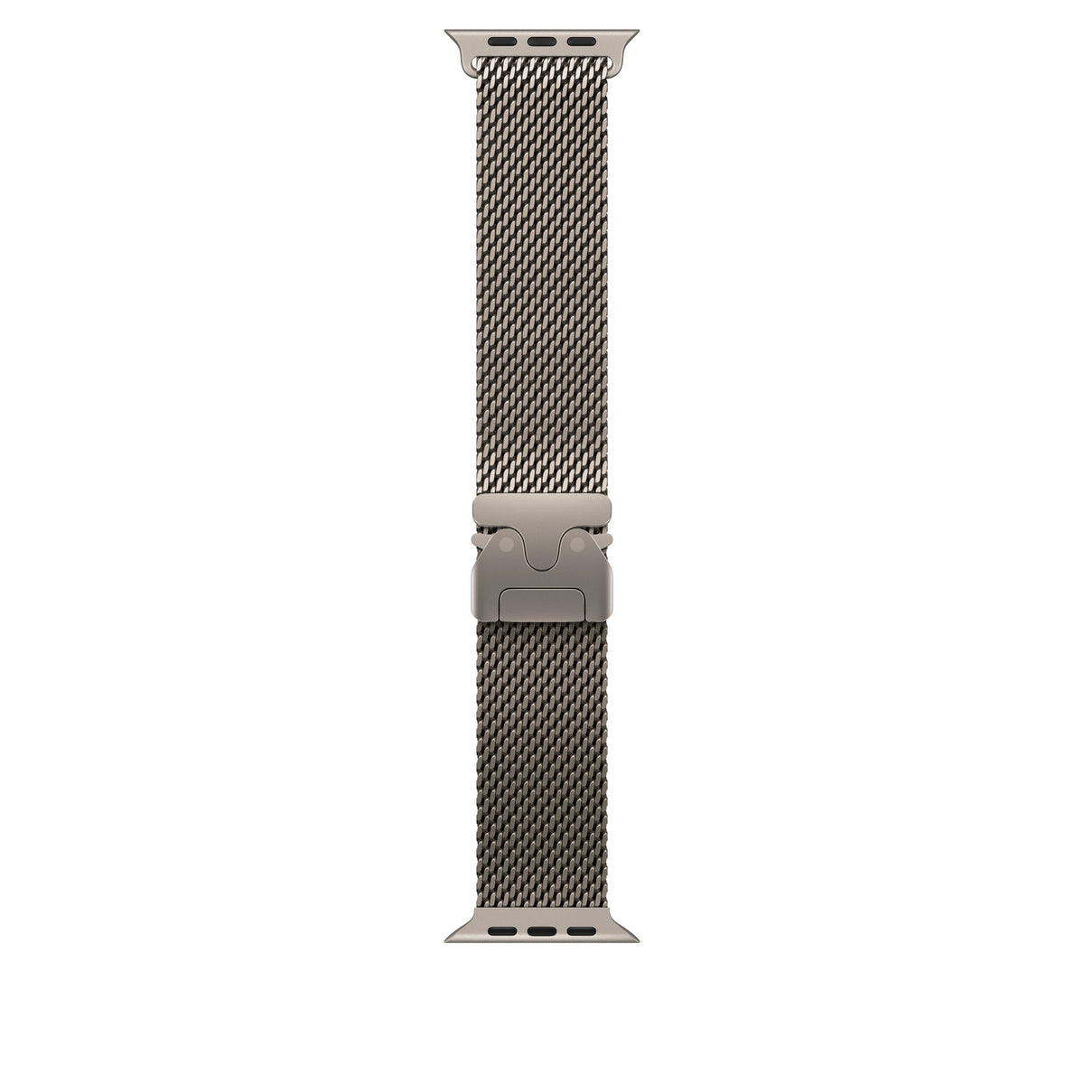 Bracelet Milanais - 49 mm - Titane naturel - Large