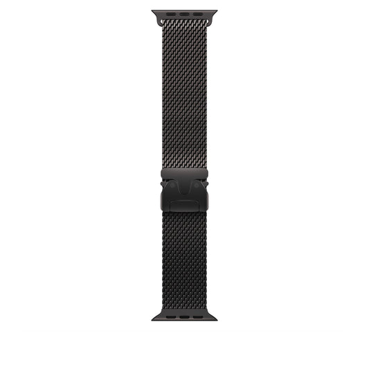 Bracelet Milanais - 49 mm - Titane noir - Small