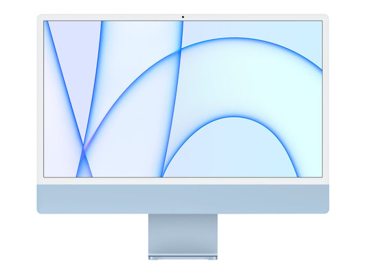 iMac 24" Retina 4,5K - 2021 - Apple M1 [CPU 8c + GPU 8c] - 8 Go - 512 Go - Bleu
