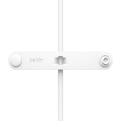 Belkin - Câble 2-en-1 tressé - USB-C vers USB-C/Lightning (60W) - 1,5 m - Blanc