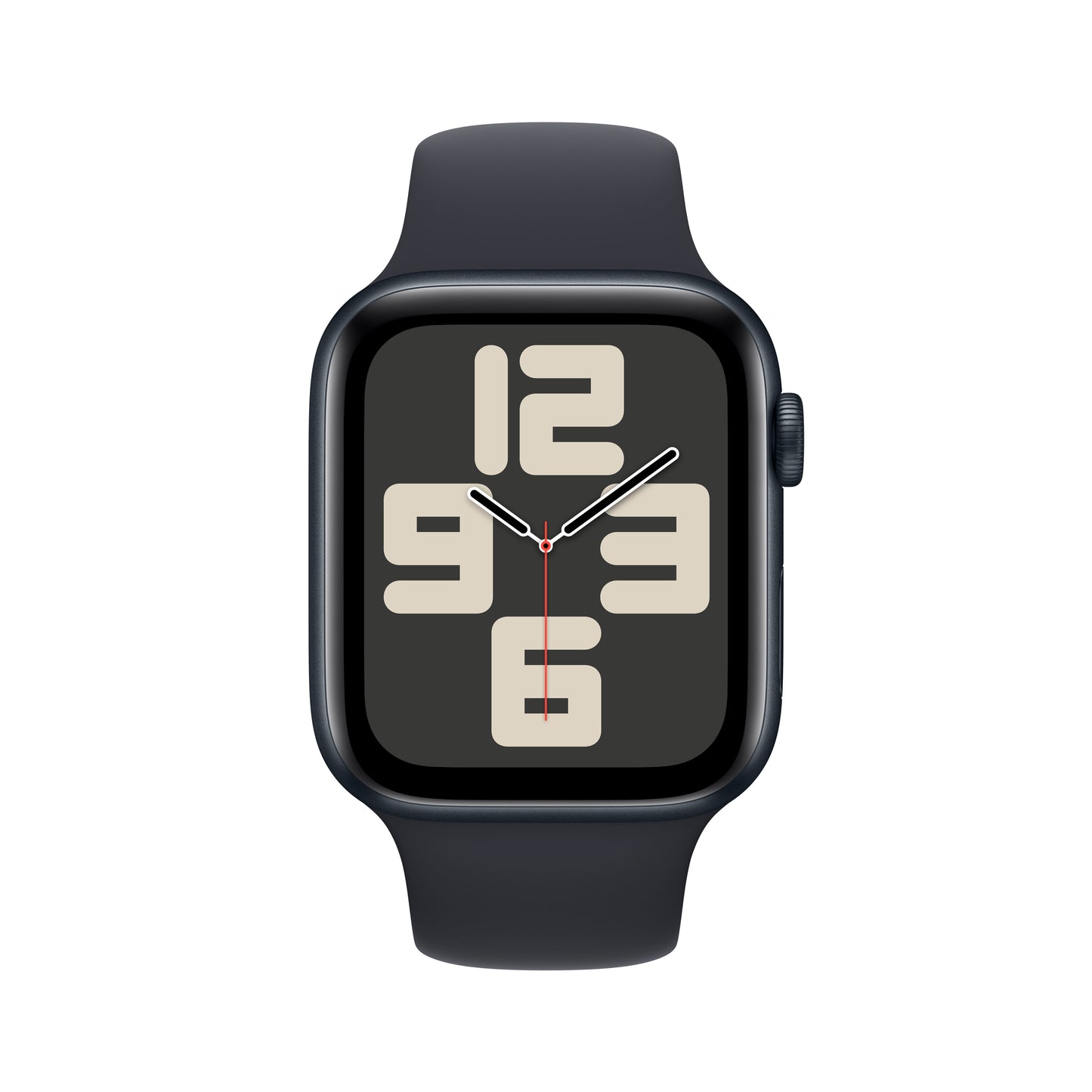 Apple Watch SE (2nd Gen) - GPS 44 mm - Boîtier Aluminium Minuit - Bracelet Sport Minuit - M/L