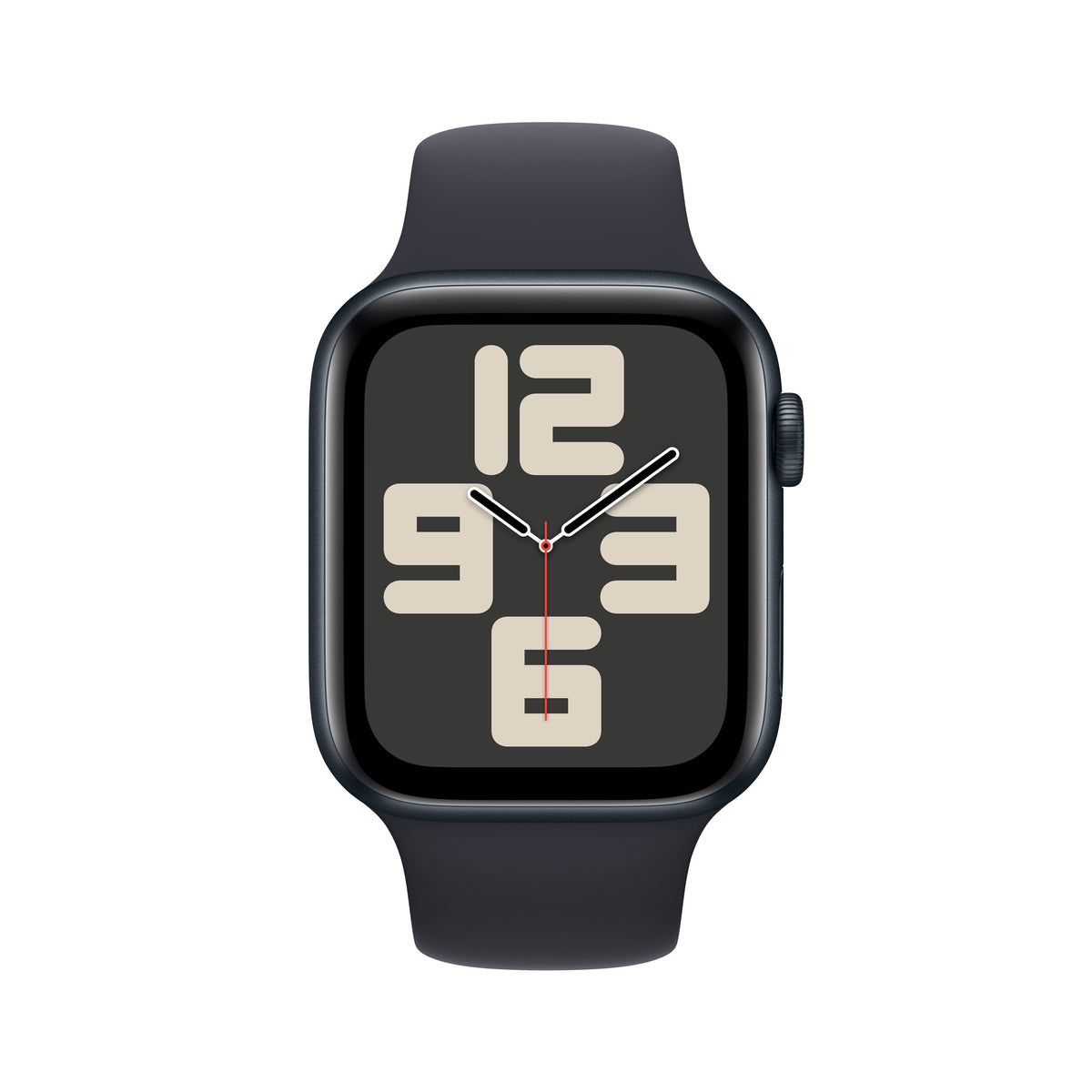 Apple Watch SE (2nd Gen) - GPS 44 mm - Boîtier Aluminium Minuit - Bracelet Sport Minuit - M/L