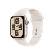 Apple Watch SE 2 - GPS - 40 mm - Boitier aluminium Lumière Stellaire - Bracelet Sport Lumière Stellaire - M/L