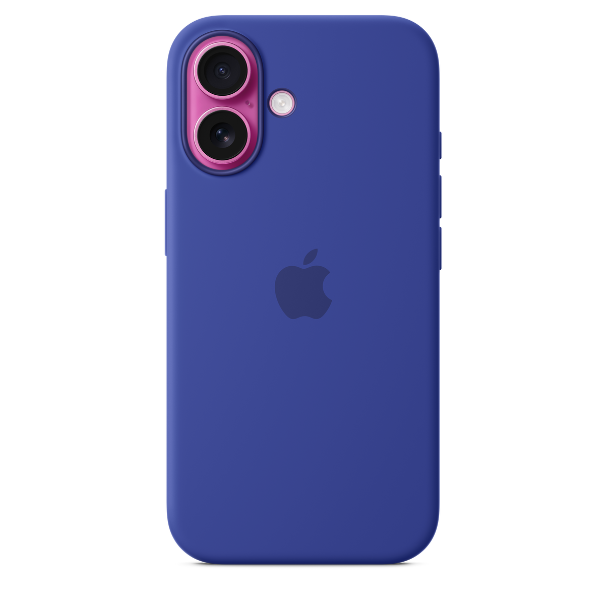 Coque silicone avec MagSafe iPhone 16 - Outremer