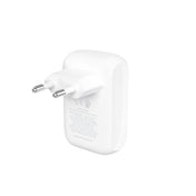 Belkin - Chargeur secteur double - USB-C 30W / USB-A 12W - Blanc