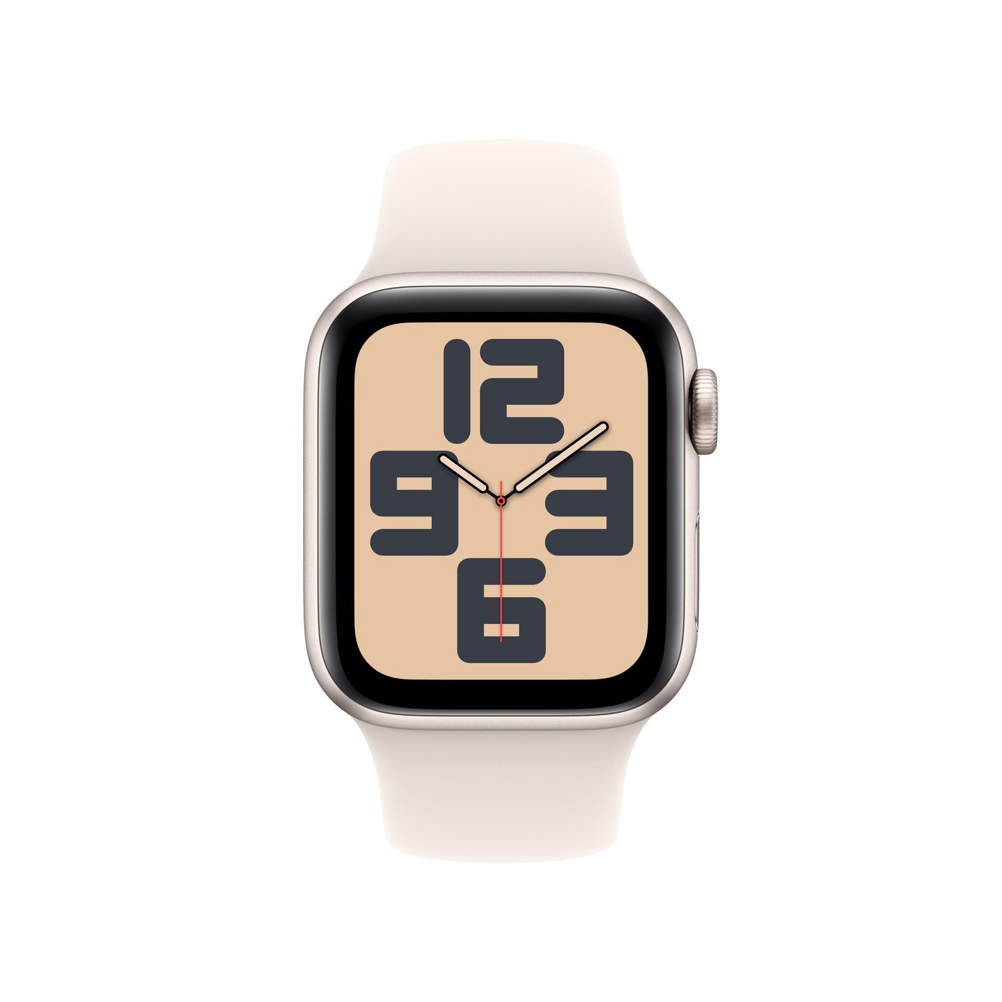 Apple Watch SE 2 - GPS - 40 mm - Boitier aluminium Lumière Stellaire - Bracelet Sport Lumière Stellaire - M/L