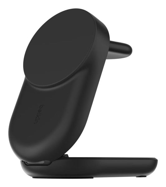 Belkin - Socle de recharge 3-en-1 aimanté et pliable - Qi2 25W - Noir