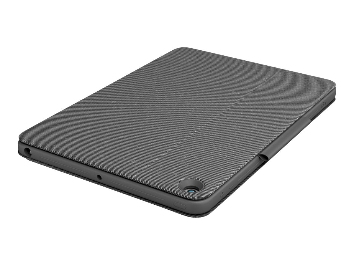 Logitech - Combo Touch iPad 10,9" (10è et 11è Gen) -  Clavier Français - Gris Oxford