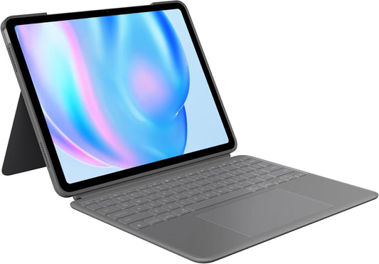 Logitech - Combo Touch pour iPad Air 13'' (M2-M4) - Azerty - Gris Oxford