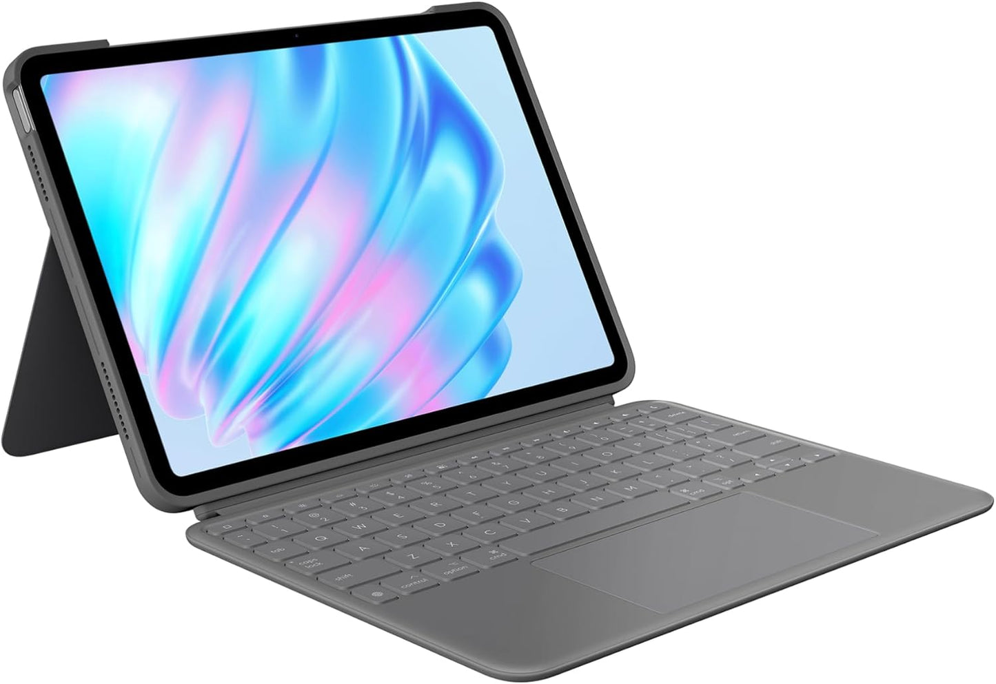 Logitech - Combo Touch pour iPad Air 11'' (M2-M4) - Azerty - Gris oxford