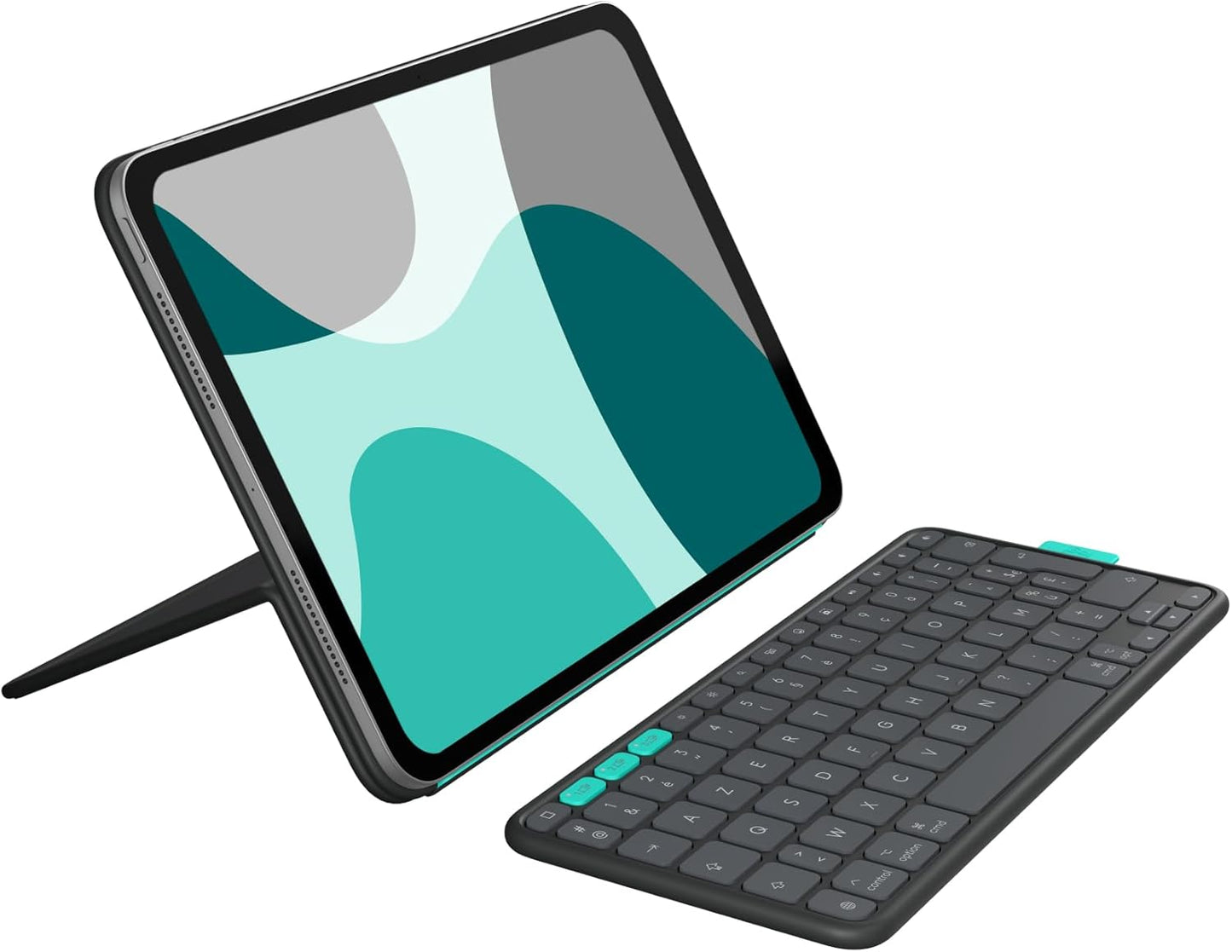 Logitech - Flip Folio pour iPad Air 11" (M2 à M4) et iPad Pro 11" (M4/M5) - Graphite