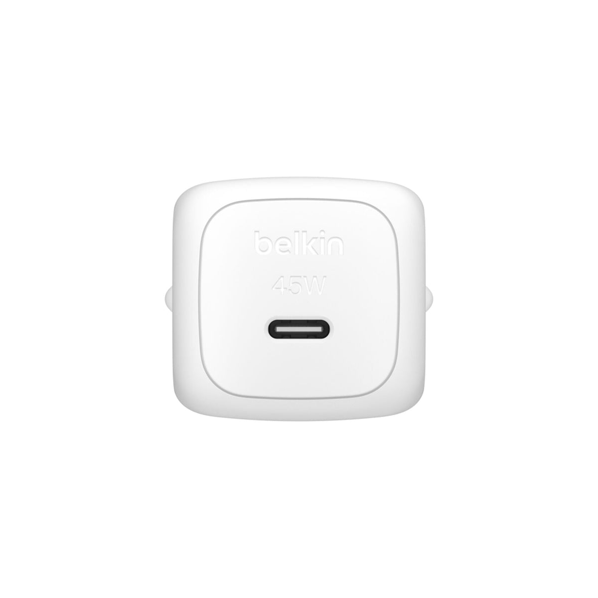 Belkin - Chargeur secteur cube USB-C 45W - Blanc