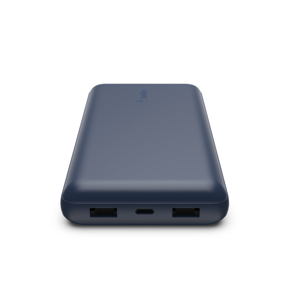 Belkin - PowerBank 20K mAh - 15W - USB-C et 2 USB-A - Bleu
