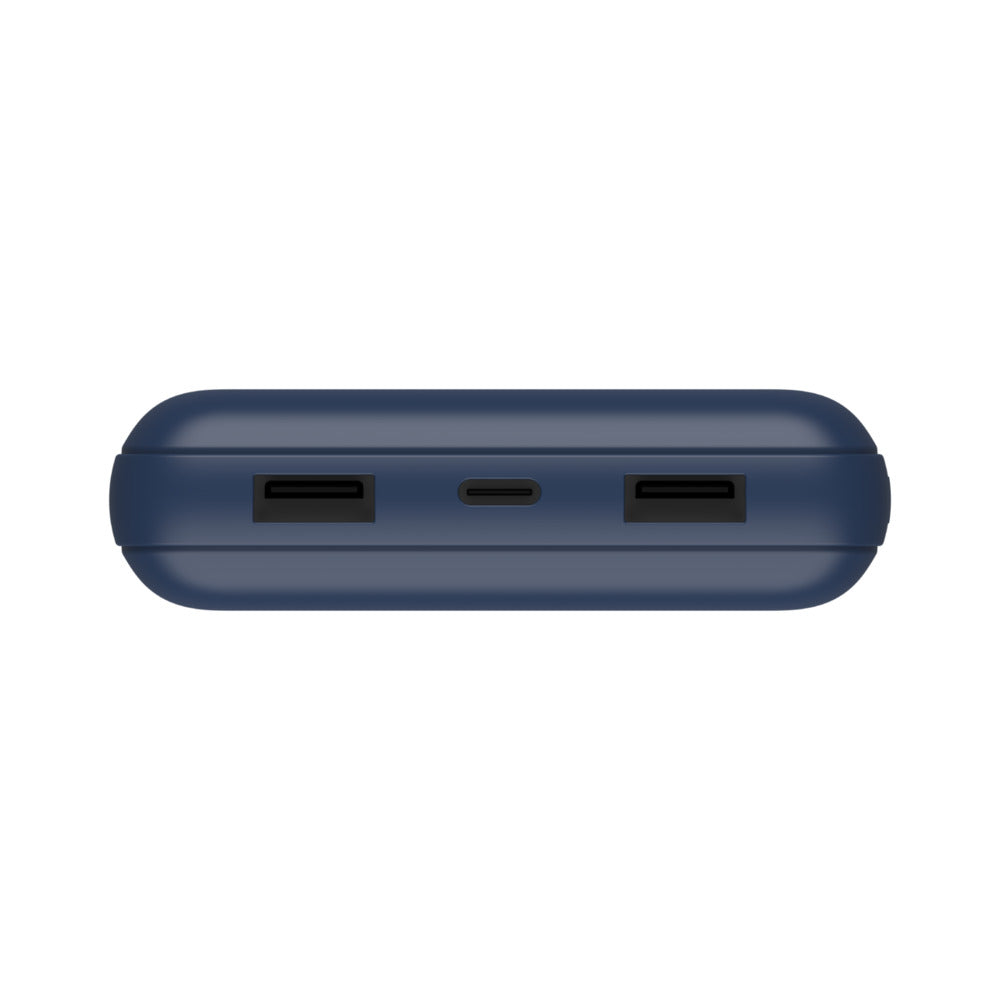 Belkin - PowerBank 20K mAh - 15W - USB-C et 2 USB-A - Bleu