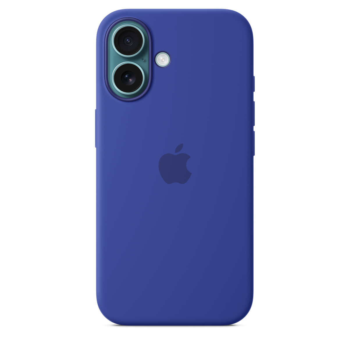 Coque silicone avec MagSafe iPhone 16 - Outremer