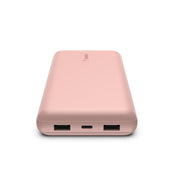 Belkin - PowerBank 20K mAh - 15W - USB-C et 2 USB-A - Rose