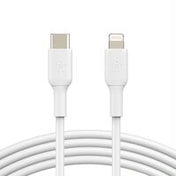 Belkin - Cable USB-C vers Lightning - 1 m - Blanc