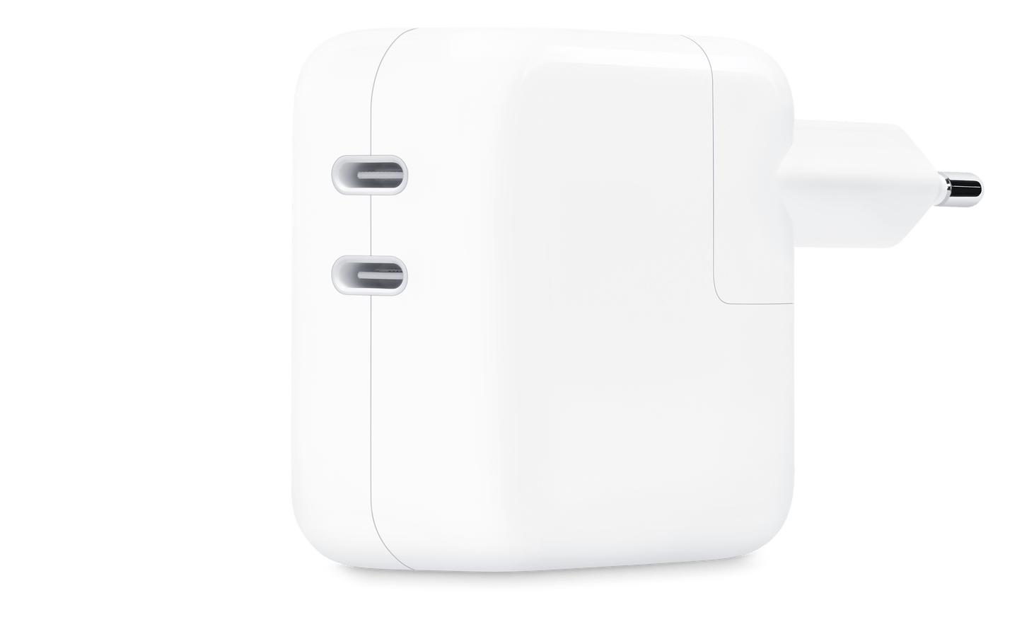 Adaptateur secteur double port USB-C 35 W