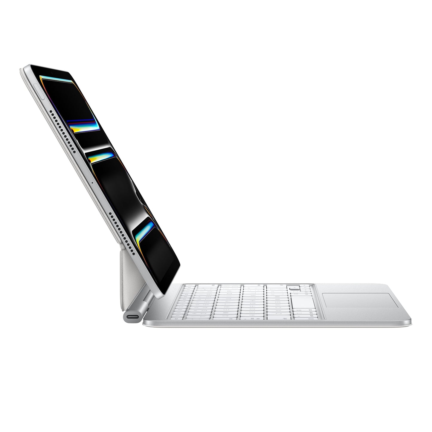 Magic Keyboard pour iPad Pro 11'' (M4-M5) - Français - Blanc