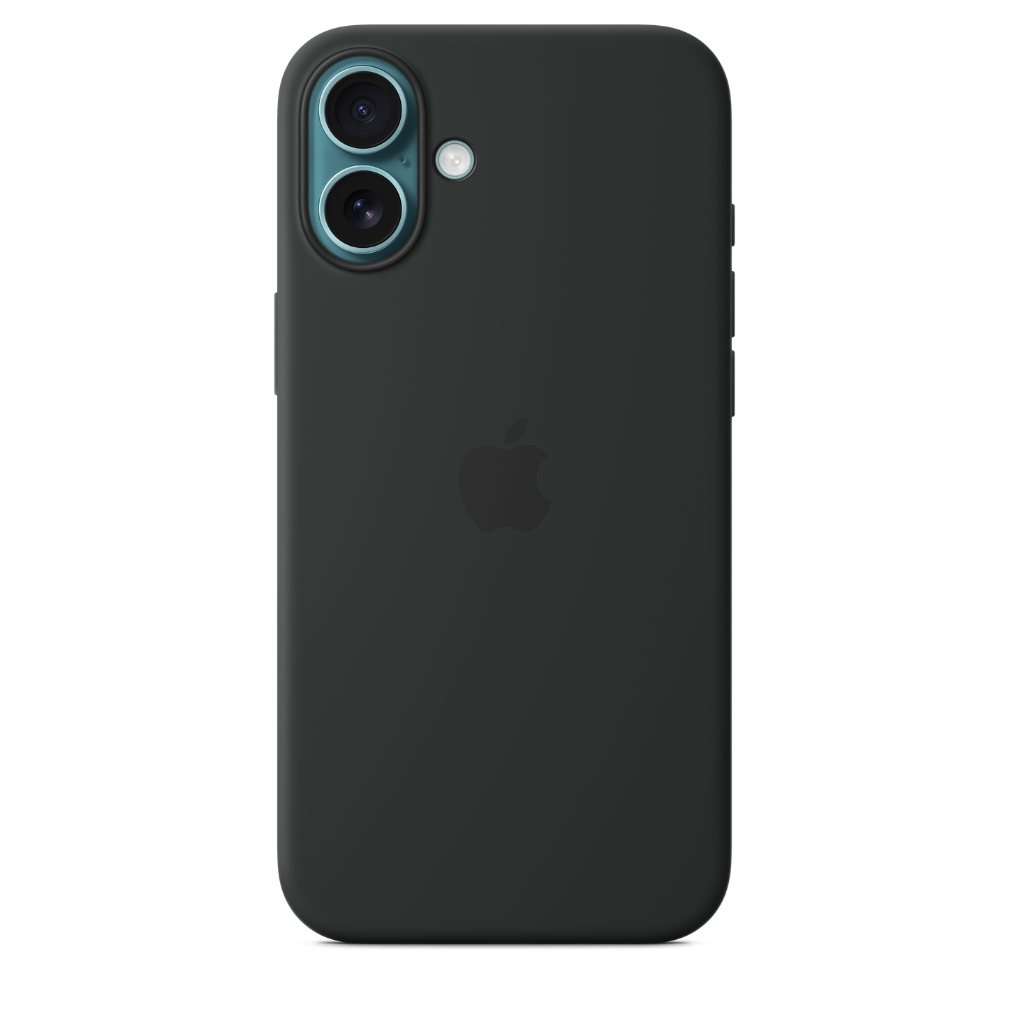 Coque silicone avec MagSafe iPhone 16 Plus - Noir