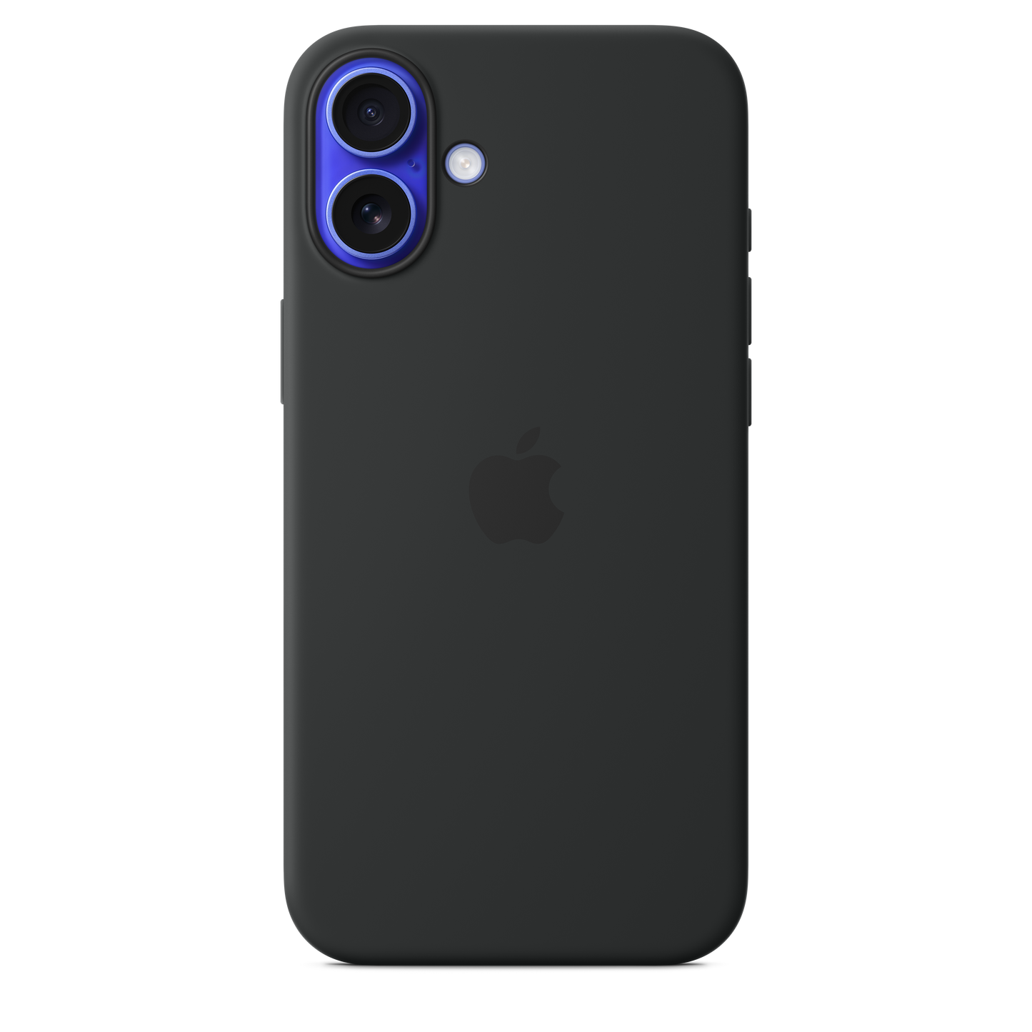 Coque silicone avec MagSafe iPhone 16 Plus - Noir