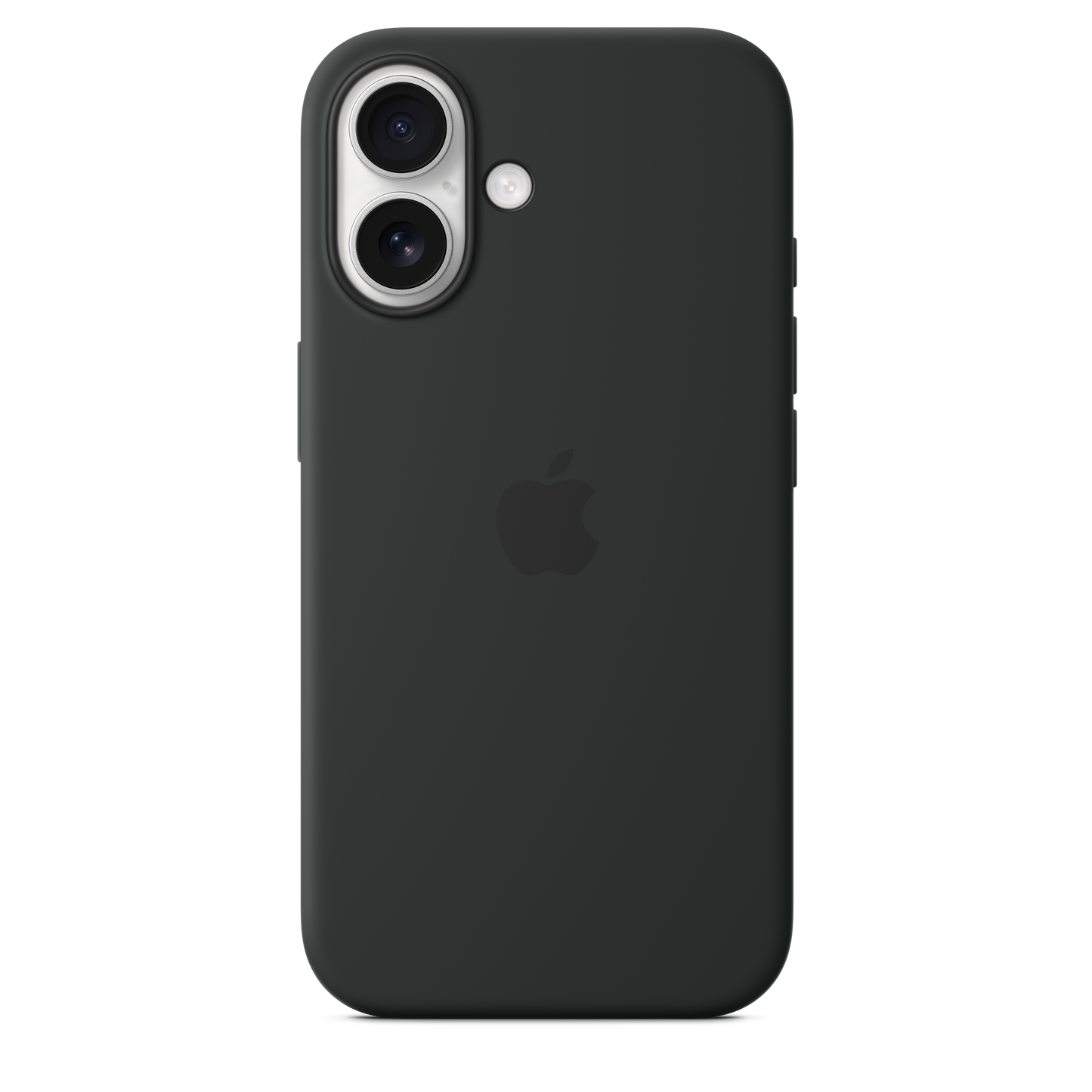 Coque silicone avec MagSafe iPhone 16 - Noir