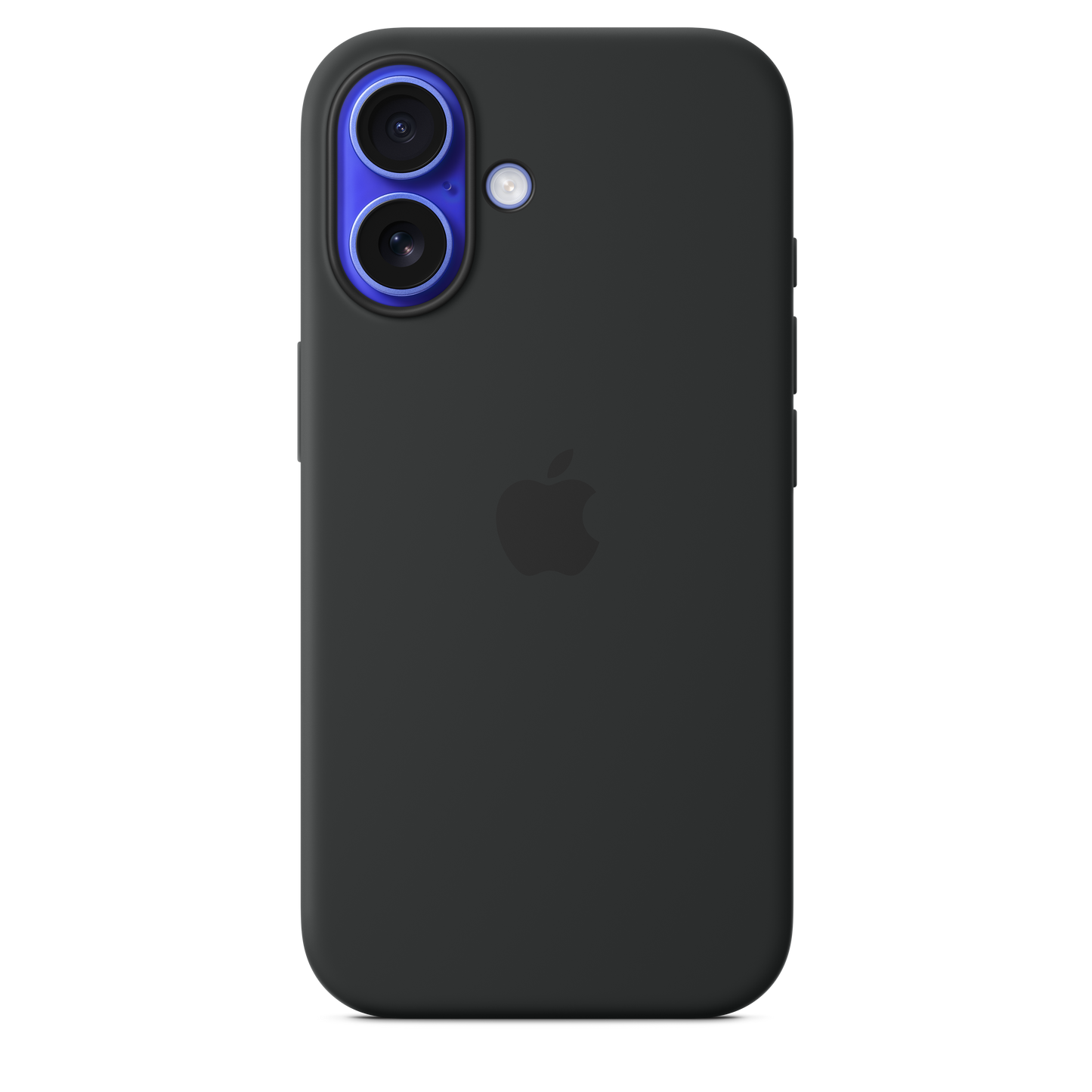 Coque silicone avec MagSafe iPhone 16 - Noir