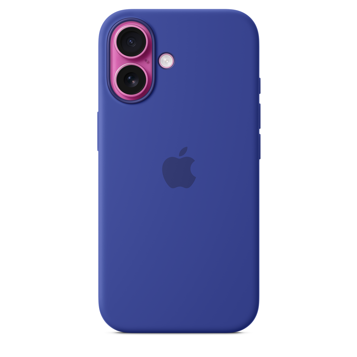 Coque silicone avec MagSafe iPhone 16 - Outremer