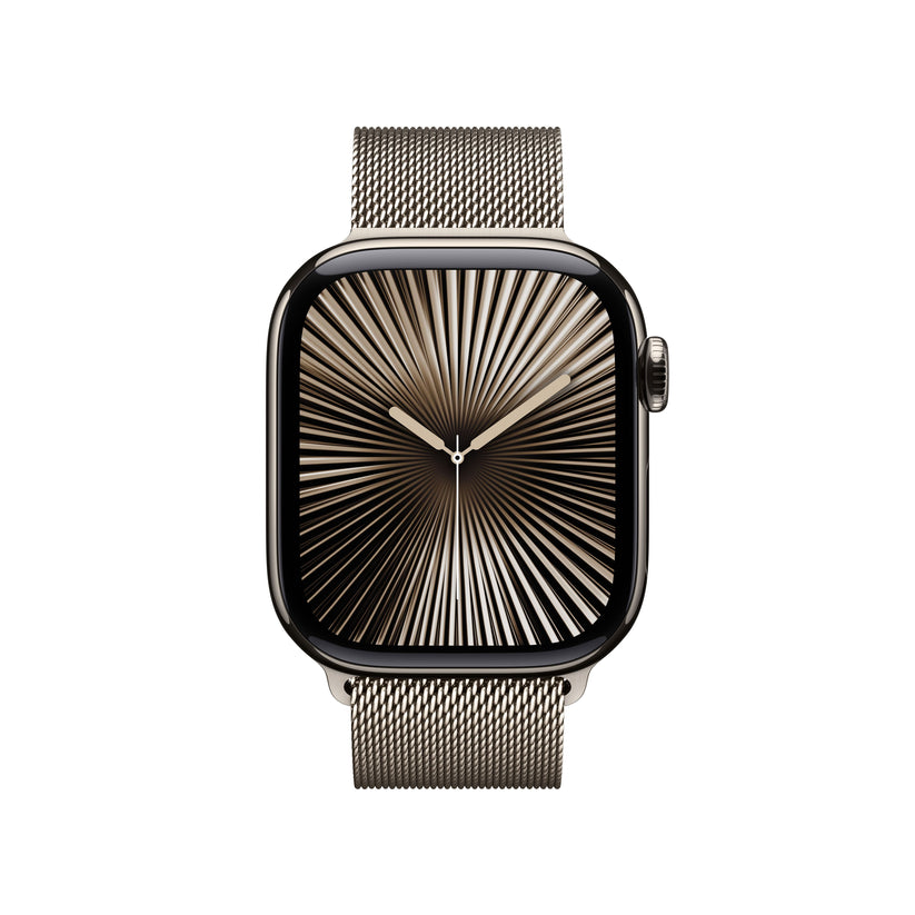 Apple_Watch_Series_10_42mm_LTE_Natural_Titanium_Milanese_Loop_Natural_PDP_Image_Position_2__FRFR
