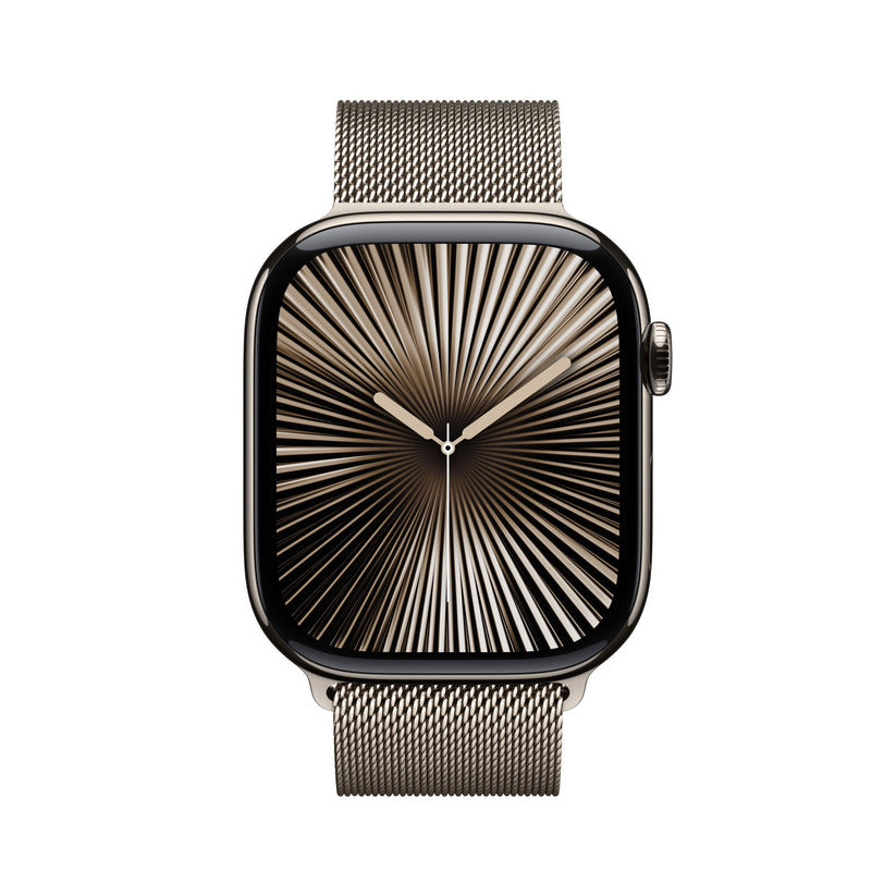 Apple_Watch_Series_10_46mm_LTE_Natural_Titanium_Milanese_Loop_Natural_PDP_Image_Position_2__FRFR