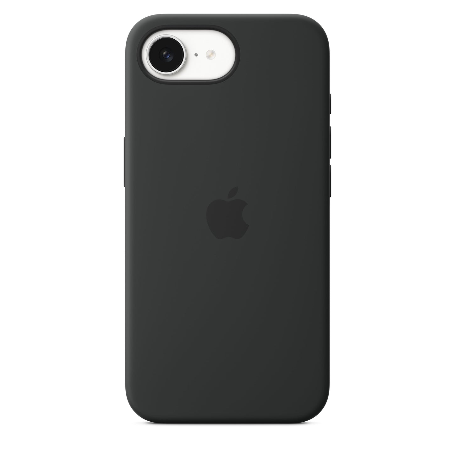 Coque en silicone pour iPhone 16e - Noir