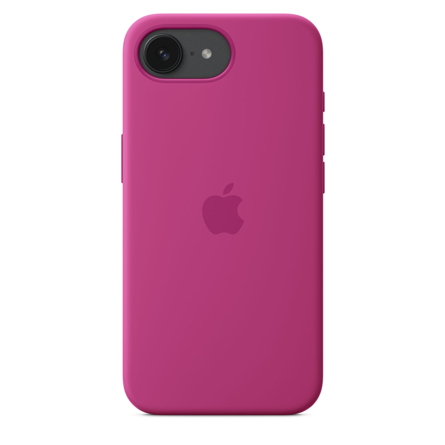Coque en silicone pour iPhone 16e - Fuchsia