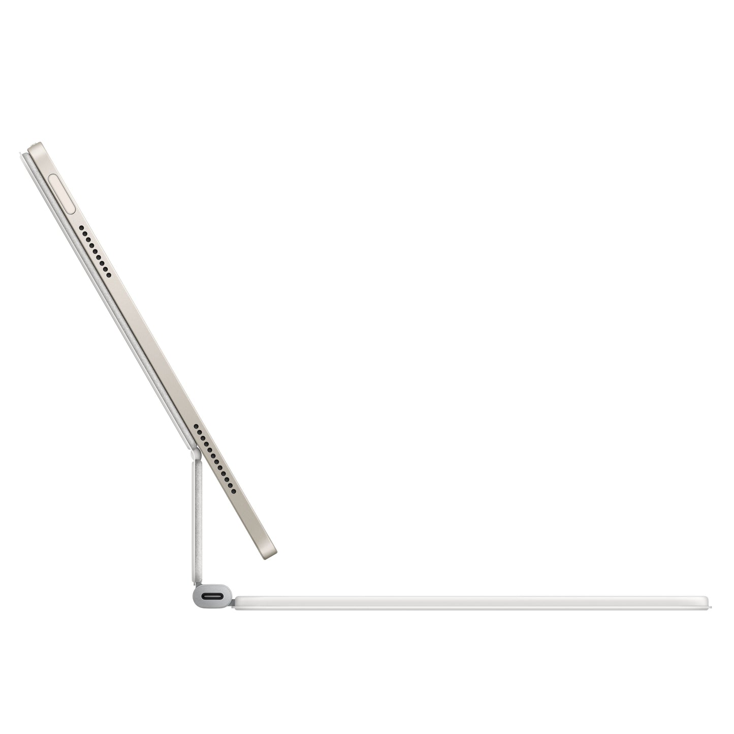 Magic Keyboard pour iPad Air 11'' (M2-M3) - Français - Blanc