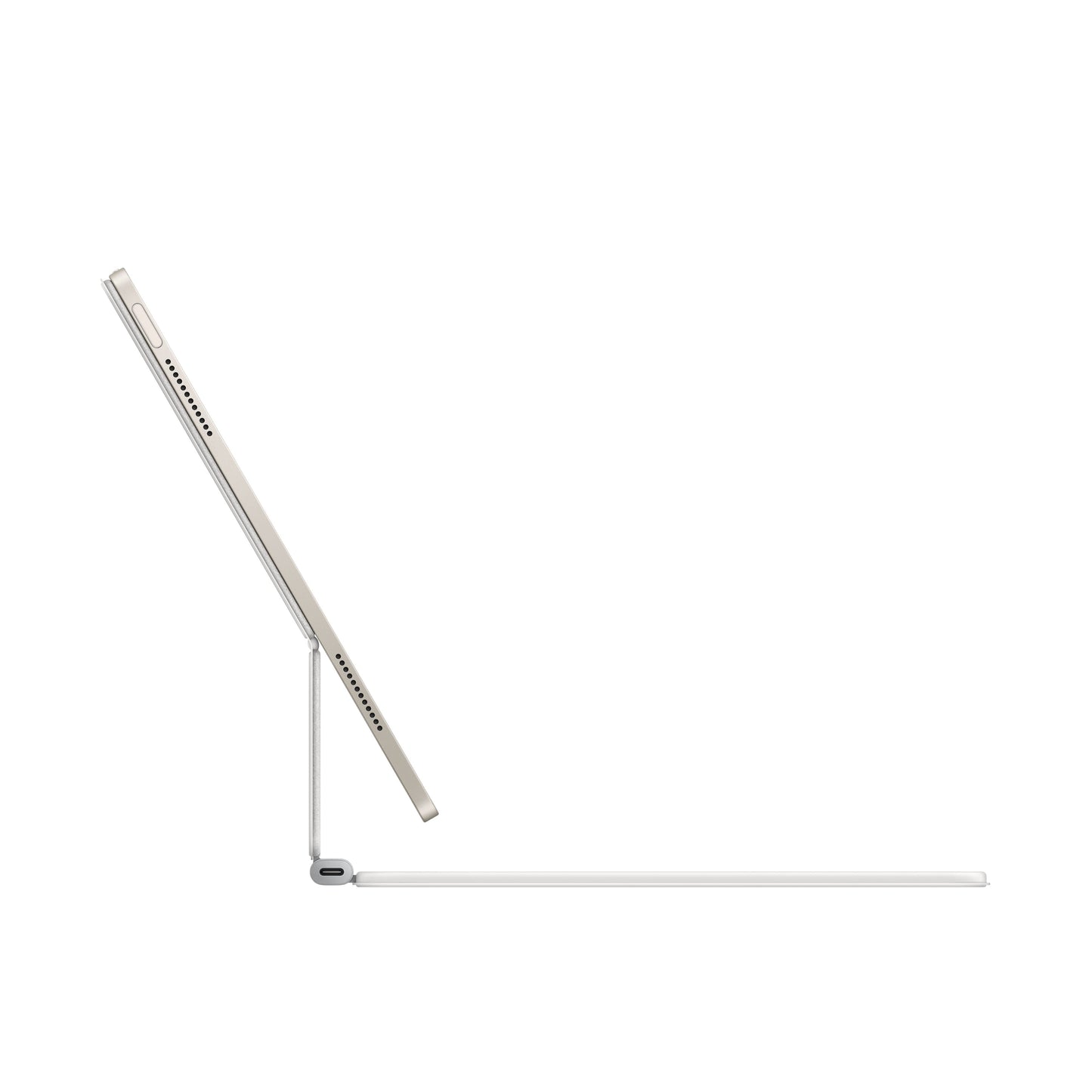 Magic Keyboard pour iPad Air 13'' (M2-M3) - Français - Blanc