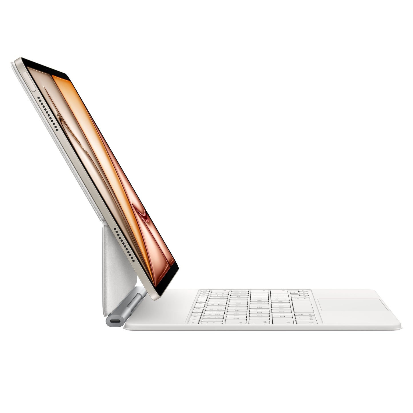Magic Keyboard pour iPad Air 13'' (M2-M3) - Français - Blanc