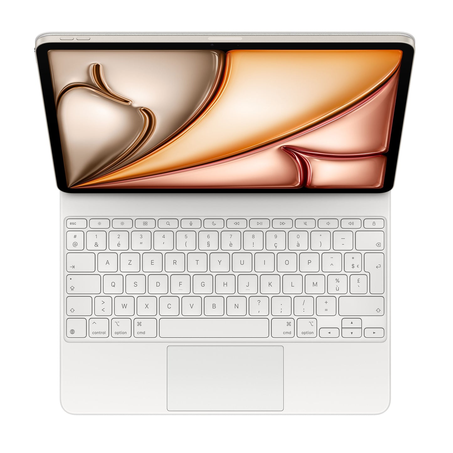 Magic Keyboard pour iPad Air 13'' (M2-M3) - Français - Blanc