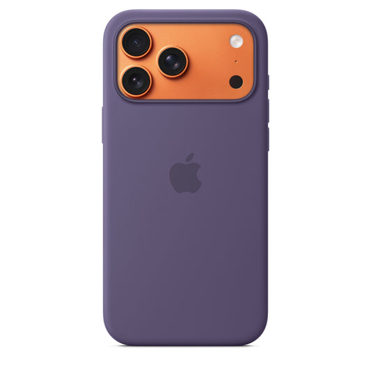 Coque en silicone MagSafe pour iPhone 17 Pro Max - Brume violette