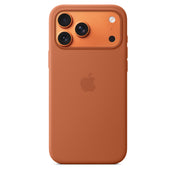 Coque en silicone MagSafe pour iPhone 17 Pro Max - Terracotta