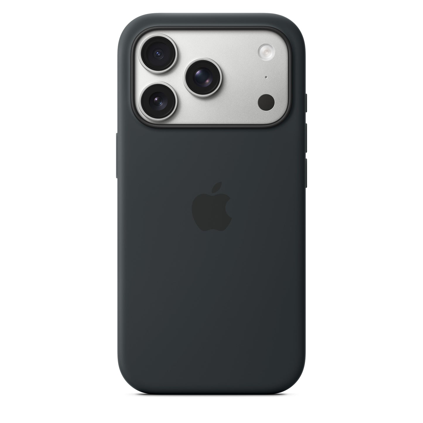 Coque en silicone MagSafe pour iPhone 17 Pro - Noir