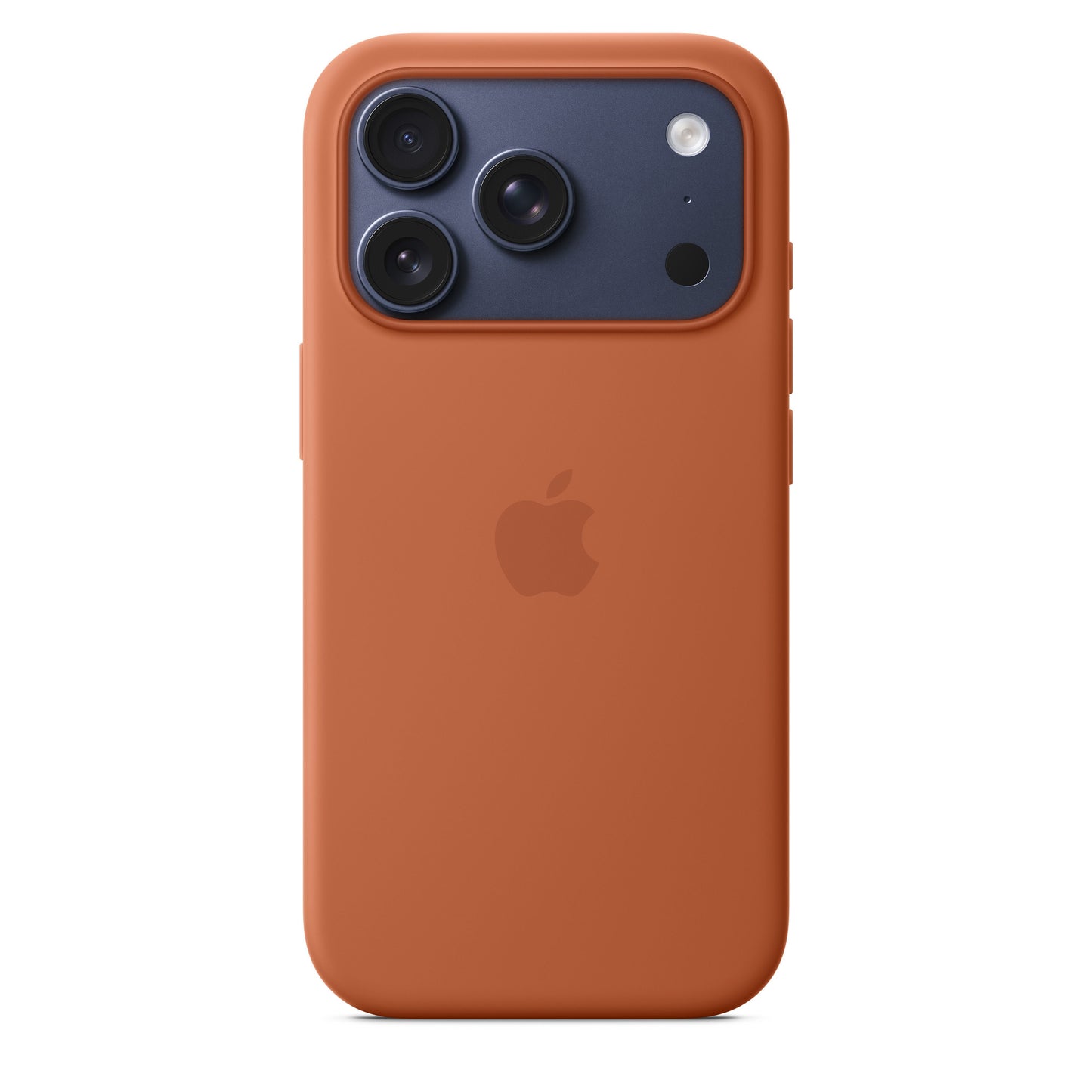 Coque en silicone MagSafe pour iPhone 17 Pro - Terracotta