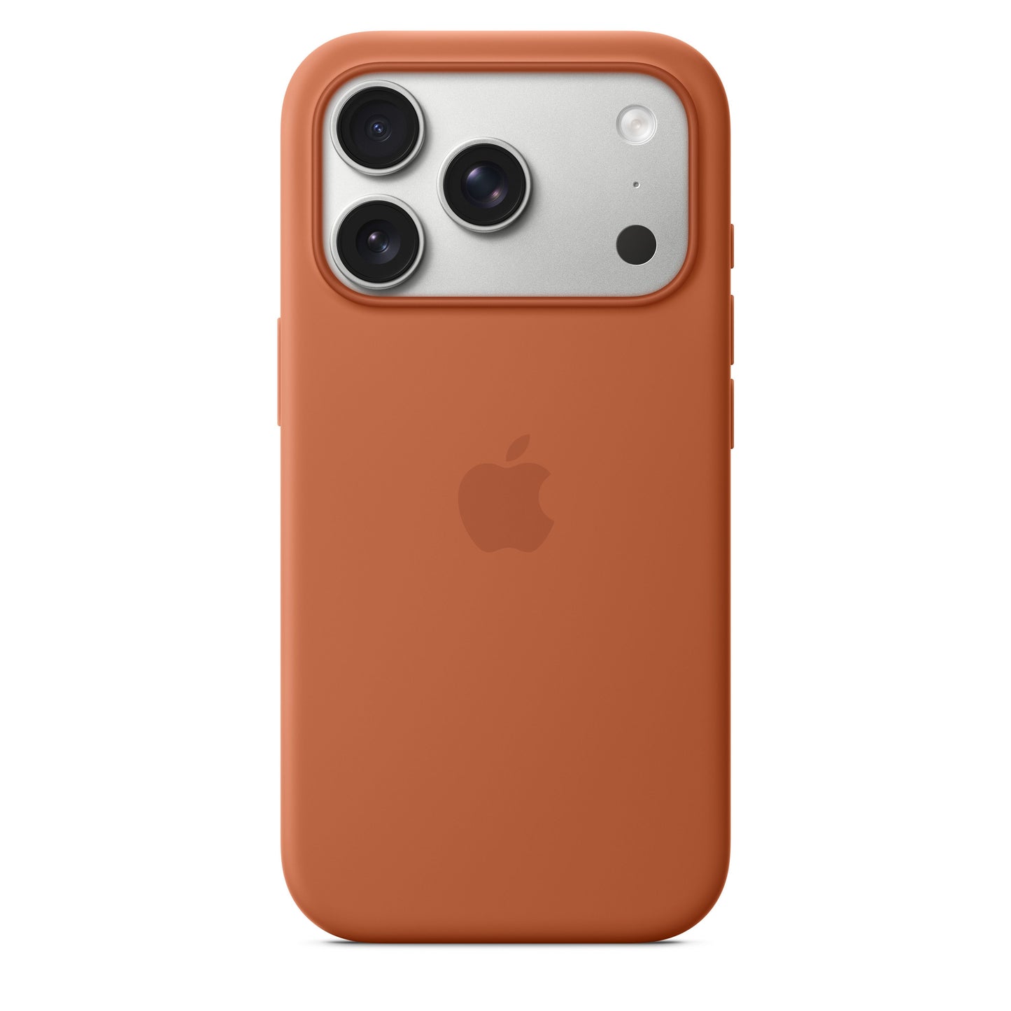 Coque en silicone MagSafe pour iPhone 17 Pro - Terracotta