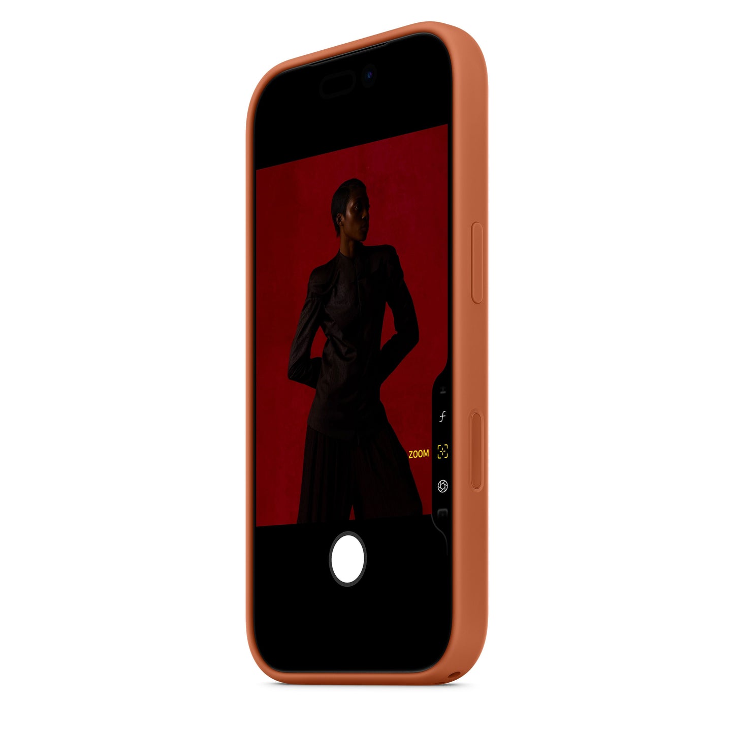 Coque en silicone MagSafe pour iPhone 17 Pro - Terracotta