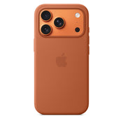 Coque en silicone MagSafe pour iPhone 17 Pro - Terracotta