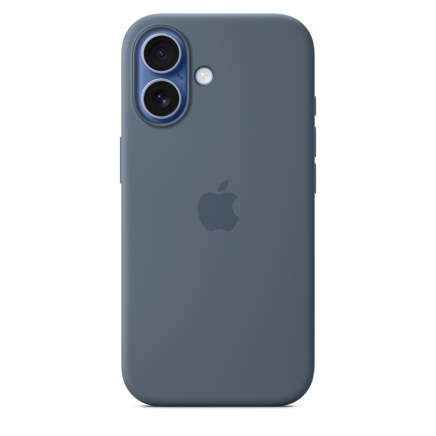 Coque en silicone MagSafe pour iPhone 17 - Bleu maritime