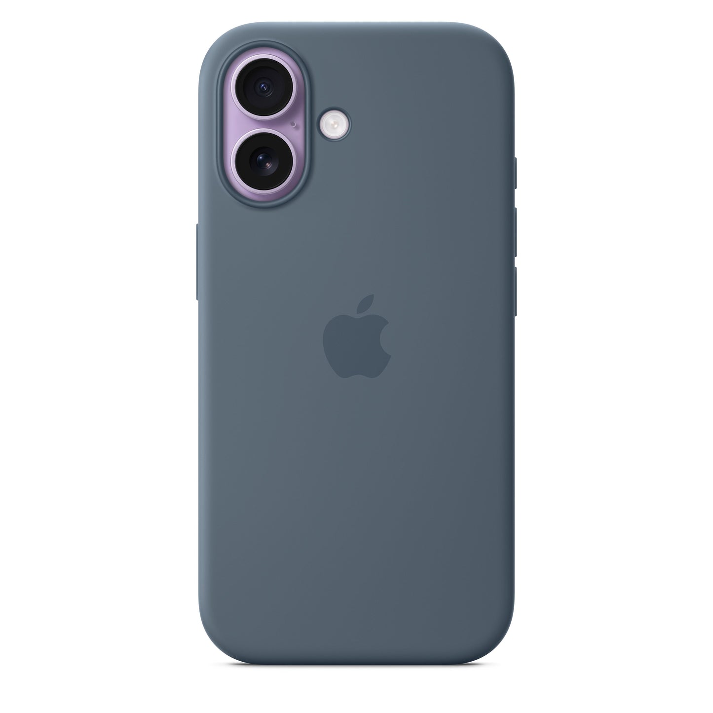 Coque en silicone MagSafe pour iPhone 17 - Bleu maritime